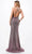 Aspeed Design D561 - Metallic Halter Evening Dress Evening Dresses