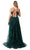 Aspeed Design L2769T - Glitter Evening Prom Dress with Slit Special Occasion Dress
