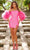 Ava Presley 28202 - Feather Sleeve Sequin Cocktail Dress Special Occasion Dress 00 / Neon Hot Pink