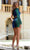 Ava Presley 28208 - Beaded Fringe Sleeve Cocktail Dress Cocktail Dresses