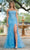 Ava Presley 28293 - Strapless Applique Prom Dress Special Occasion Dress 00 / Light Blue