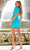 Ava Presley 28315 - V-Neck Puff Sleeve Cocktail Dress Cocktail Dresses
