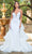 Ava Presley 38813 - Embellished Back Panel Prom Dress Special Occasion Dress 00 / White