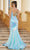 Ava Presley 39238 - V-Neck Sequin Prom Dress Special Occasion Dress