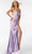 Ava Presley 39282 - Strapless Godets Mermaid Prom Gown Special Occasion Dress 0 / Fuchsia