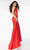 Ava Presley 39311 - Spaghetti Strap High Slit Prom Gown Special Occasion Dress