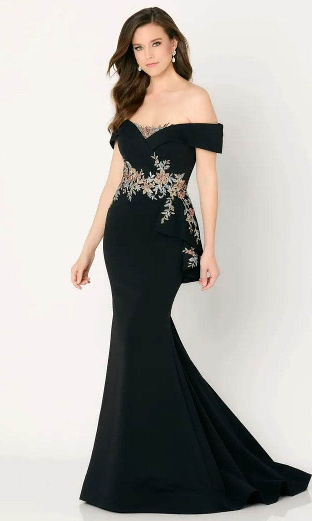 Cameron Blake CB779 - Embroidered Mermaid Evening Dress Couture Candy Cameron Blake CB779 - Embroidered Mermaid Evening Dress Couture Candy