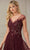 Christina Wu Elegance 17105 - Illusion V-Neck Lace Evening Dress Evening Dresses