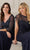 Christina Wu Elegance 17109 - Quarter Sleeve Beaded Evening Dress Evening Dresses