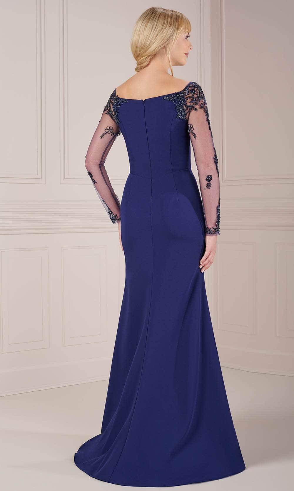 Christina Wu Elegance 17142 - Illusion Long Sleeve Evening Dress Couture Candy Christina Wu Elegance 17142 - Illusion Long Sleeve Evening Dress Couture Candy