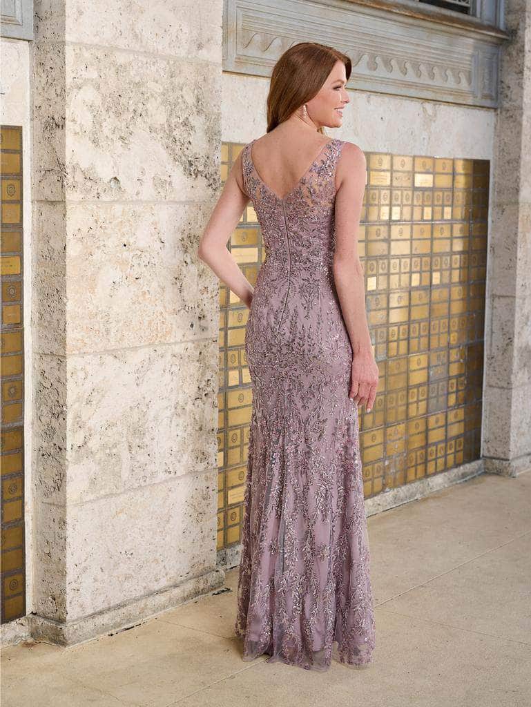 Christina Wu Elegance 17177 Sleeveless Beaded Lace Evening Gown