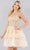 Cinderella Couture 5133J - Strapless Beaded Corset Cocktail Dress Special Occasion Dress