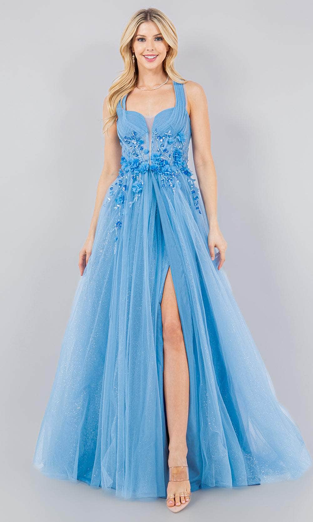 light blue cinderella prom dresses Sassy Wedding Cinderella Blue Prom Dresses