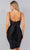 Cinderella Couture 8121J - Sequin Embellished V-Neck Cocktail Dress Cocktail Dresses