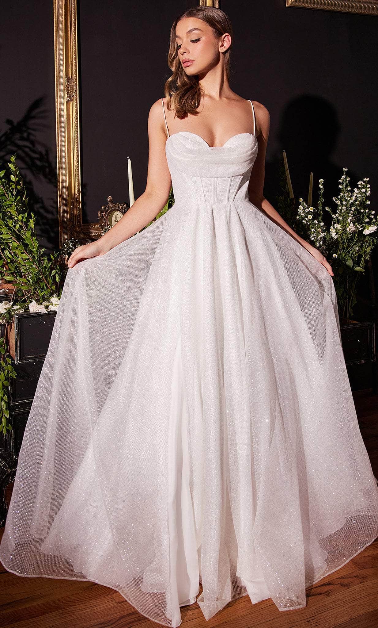 Cinderella Divine CD253W - Sparkling Sleeveless Bridal Gown Couture Candy Cinderella Divine CD253W - Sparkling Sleeveless Bridal Gown Couture Candy