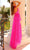 Clarisse 810929 - One-Sleeve Floral Glitter Embroidered Prom Gown Prom Dresses