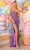 Clarisse 810937 - Sequin Cowl Prom Gown Prom Dresses 00 / Iridescent Purple