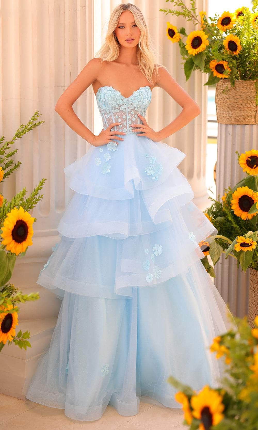 Clarisse 811227 Prom Dress - Light Blue | NewYorkDress Clarisse 811227 Prom Dress - Light Blue | NewYorkDress