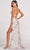 Colette By Daphne CL2063 - Strappy Back Lace Embellished Dress Evening Dresses