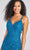Colette for Mon Cheri CL12280 - Sleeveless Deep V-Neck Prom Gown Prom Dresses 8 / Turquoise