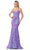 Colors Dress 3113 - Sequin Mermaid Prom Gown Special Occasion Dress 0 / Lavender