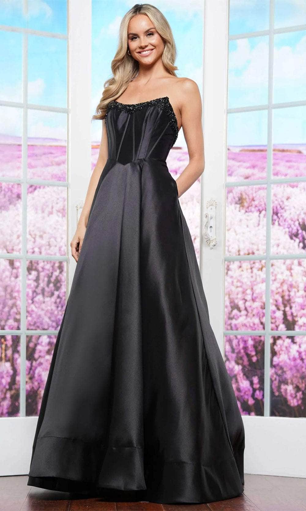 Colors 3478 Prom Dress - Black | NewYorkDress Colors 3478 Prom Dress - Black | NewYorkDress