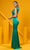 Cristallini Serenity CA02 - Cap Sleeve Crisscross Evening Gown Special Occasion Dress