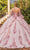Dancing Queen 1861 - Embroidered Off Shoulder Ballgown Special Occasion Dress