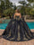 Dancing Queen 1866 - Embroidered Twin Cape Gown Special Occasion Dress