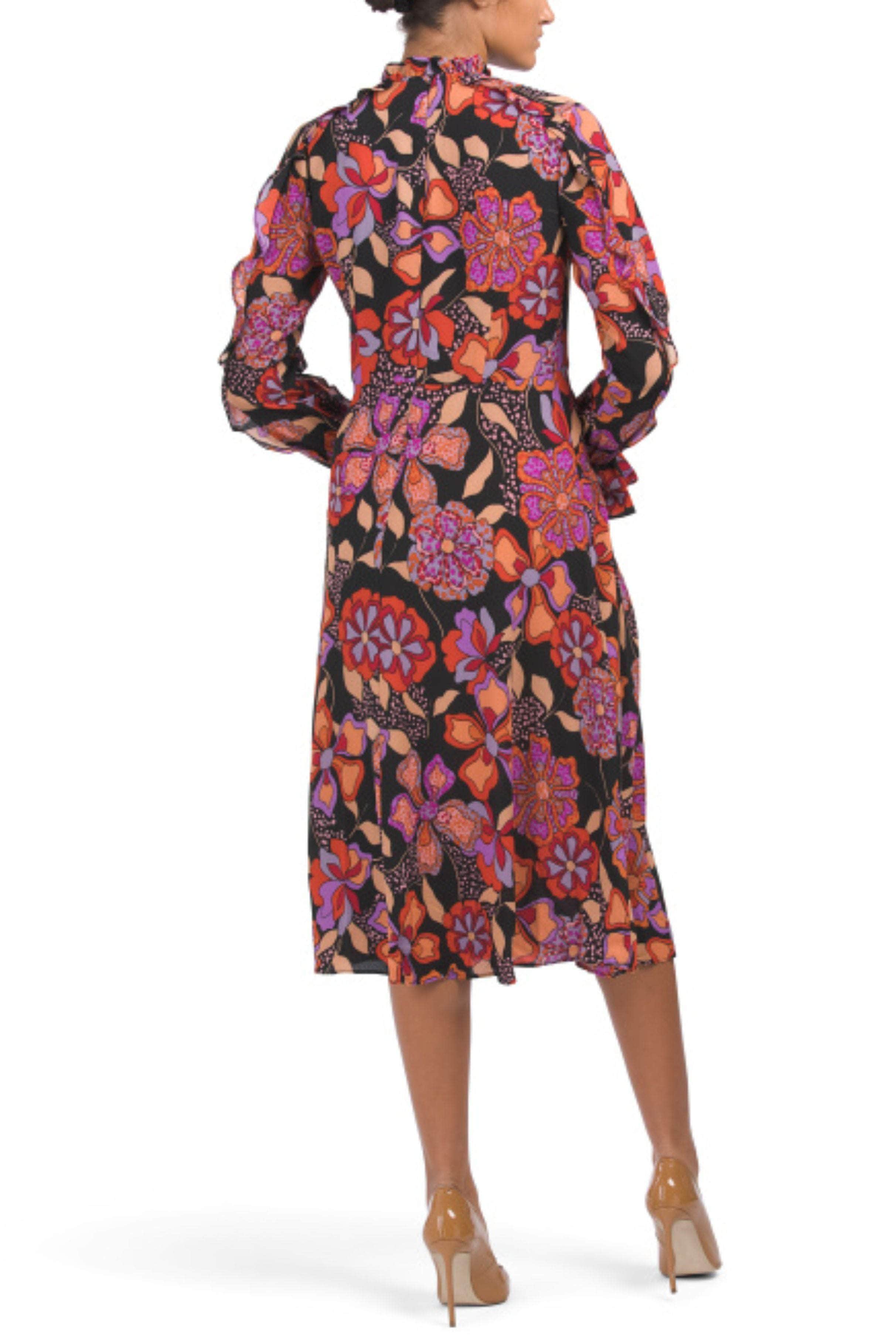 Donna Morgan D9147M - High Neck Long Sleeve Formal Dress 14 / Black Red - Shop Donna Morgan dresses on Couture Candy at CoutureCandy.com Donna Morgan D9147M - High Neck Long Sleeve Formal Dress 14 / Black Red - Shop Donna Morgan dresses on Couture Candy at CoutureCandy.com