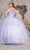 Elizabeth K GL3179 - Floral Off-Shoulder Ballgown Special Occasion Dress