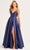 Ellie Wilde EW35232 - High Slit A-Line Evening Dress Evening Dresses