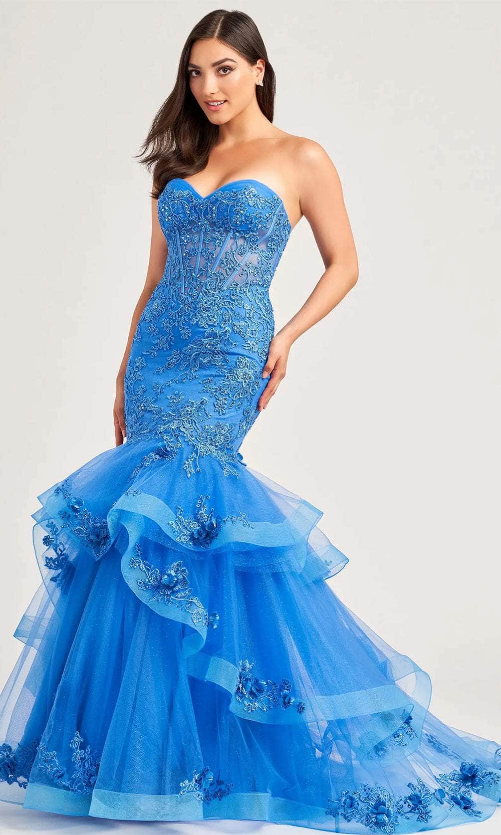 Ellie Wilde EW35239 - Corset Bodice Sweetheart Neck Prom Gown Couture Candy Ellie Wilde EW35239 - Corset Bodice Sweetheart Neck Prom Gown Couture Candy