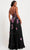 Faviana 11028 - Strapless Floral Appliqued Prom Gown Special Occasion Dress