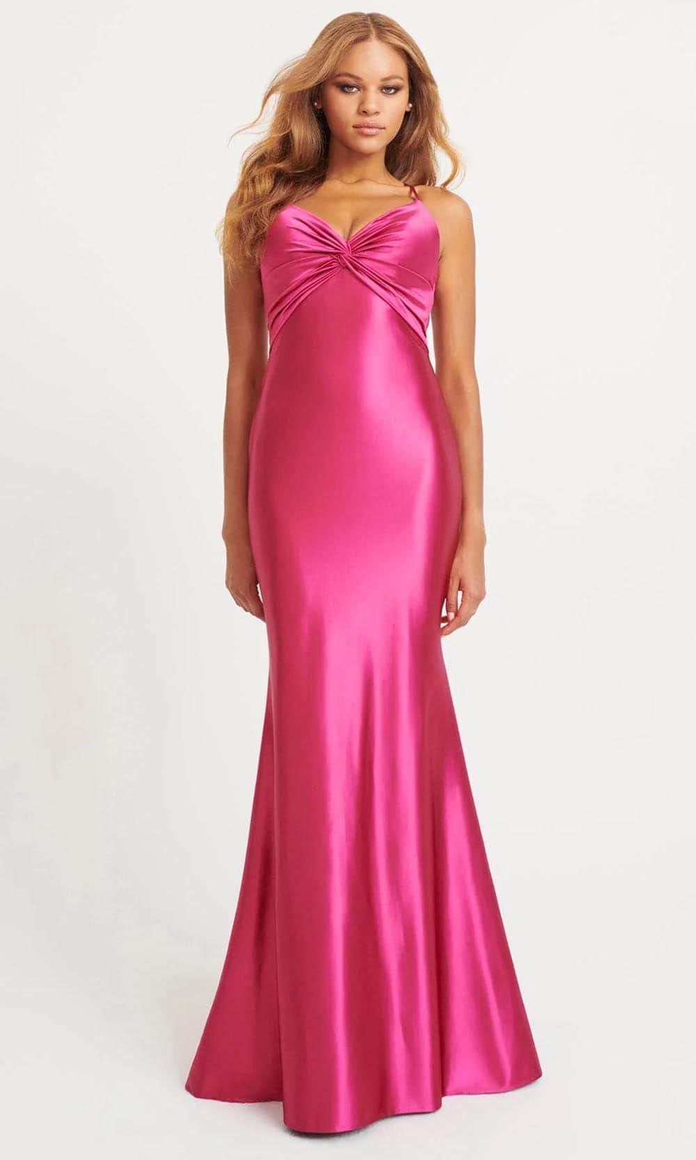 Faviana 11034 - Knotted V-Neck Satin Prom Gown 00 / Royal - Shop Faviana dresses on Couture Candy at CoutureCandy.com Faviana 11034 - Knotted V-Neck Satin Prom Gown 00 / Royal - Shop Faviana dresses on Couture Candy at CoutureCandy.com