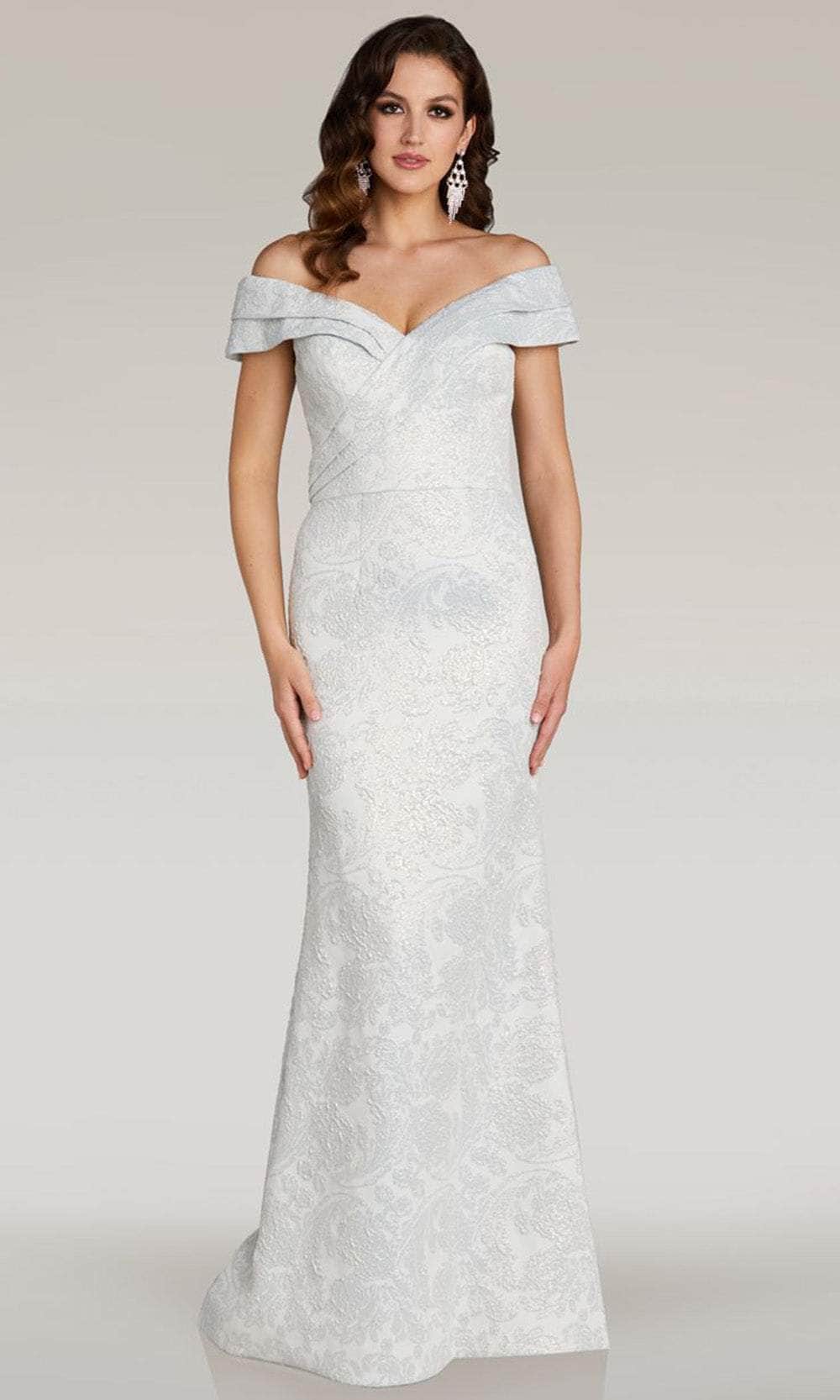 Feriani Couture 18333 - Off Shoulder Jacquard Evening Gown 18 / Rose - Shop Feriani Couture dresses on Couture Candy at CoutureCandy.com Feriani Couture 18333 - Off Shoulder Jacquard Evening Gown 18 / Rose - Shop Feriani Couture dresses on Couture Candy at CoutureCandy.com