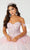 Fiesta Gowns 56469 - Thin Strapped Glittery Ball Gown Ball Gowns