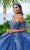 Fiesta Gowns 56495 - Beaded Sequin Lace Strapless Ballgown Ball Gowns