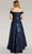 Gia Franco 12251 - Jacquard High Low Dress Prom Dresses