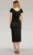 Gia Franco 12282 - Tea Length Fitted Dress Holiday Dresses