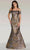 Gia Franco 12376 - Metallic Trumpet Evening Dress Evening Dresses