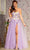 GLS by Gloria GL3233 - 3D Floral Embellished Prom Gown Prom Dresses