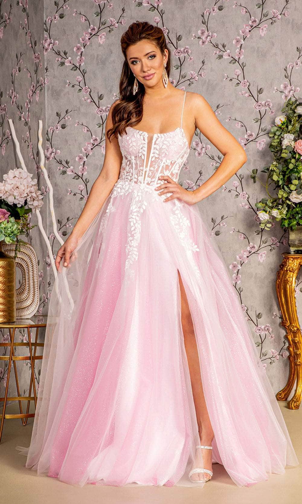 GLS by Gloria GL3249 Prom Dress - Light Pink | NewYorkDress GLS by Gloria GL3249 Prom Dress - Light Pink | NewYorkDress