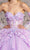 GLS by Gloria GL3470 - Strapless Floral Applique Ballgown Ball Gowns