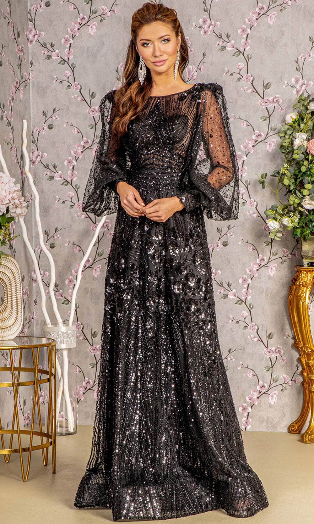 GLS by Gloria GL3497 Prom Dress - Black | NewYorkDress GLS by Gloria GL3497 Prom Dress - Black | NewYorkDress