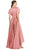 Ieena Duggal 11637 - Short Sleeve Cutout Evening Dress Mother of the Bride Dresses