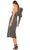 Ieena Duggal 26651 - Satin Polka Dot Asymmetric Long Dress Cocktail Dresses