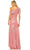 Ieena Duggal 27152 - Metallic Sheath Evening Dress Special Occasion Dress