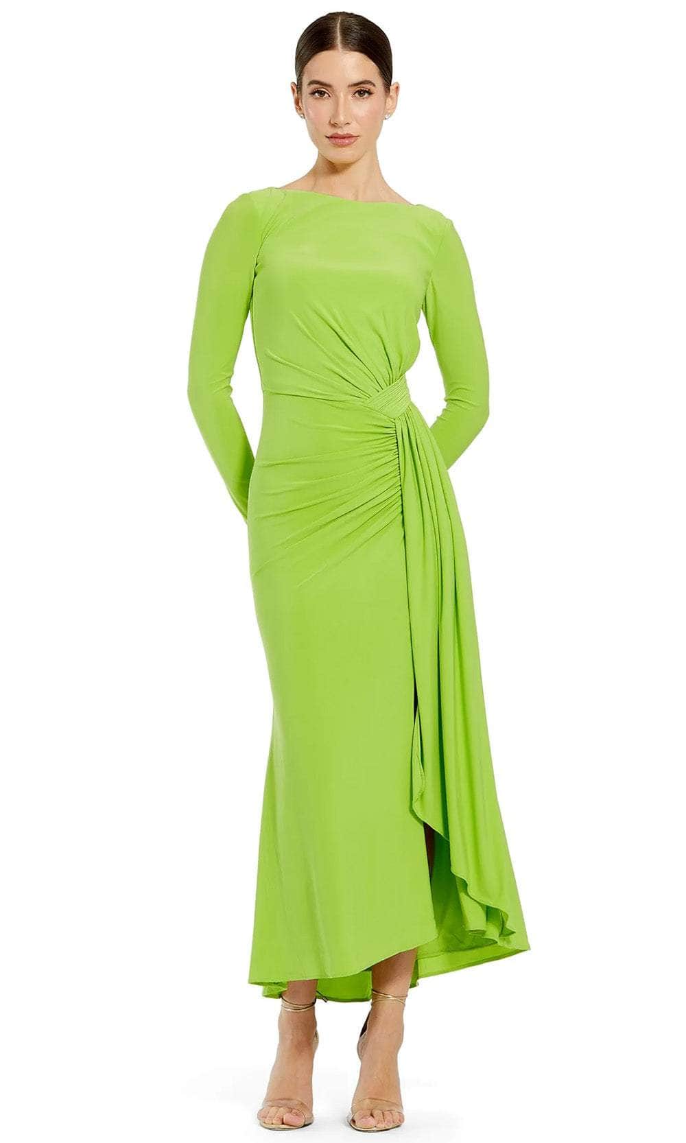 Ieena Duggal 27358 - Long Sleeve High Neck Formal Dress Couture Candy Ieena Duggal 27358 - Long Sleeve High Neck Formal Dress Couture Candy