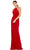 Ieena Duggal - 55285 Halter Sheath Dress Evening Dresses